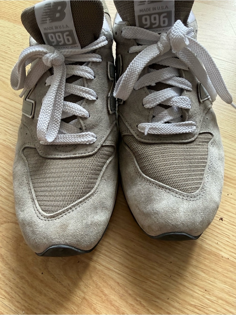 New Balance 996 Men’s Beige Suede Sneakers - Classic Casual size 13 - Picture 5 of 5